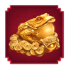 fortune dragon queen exotic wilds frog symbol