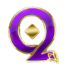 fortune flames gold q symbol