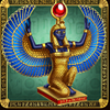 fortune flames gold statue symbol