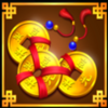 fortune gold prosperity coins symbol