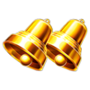 fortune love gold bells symbol