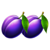 fortune love purple plums symbol