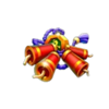 fortune paw firecracker symbol