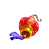 fortune paw lantern symbol