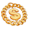 fortune snake dollar symbol