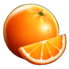 fortune stars orange fruit symbol