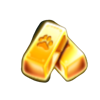 fortune wolf gold bars symbol