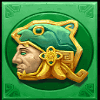 fortunes of aztec green mask symbol
