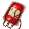 franken alive blood bag symbol