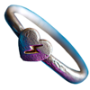frankenlove lightning heart ring symbol