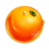fresh fruit deluxe diamonds orange symbol