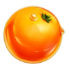 fresh fruit deluxe orange symbol