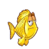 frog n flies fish symbol