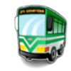 frogged bus symbol