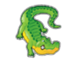 frogged crocodile symbol