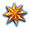 frosty rage star icon symbol
