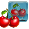frozen fruit cherry symbol