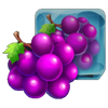 frozen fruit grapes symbol