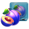 frozen fruit plums symbol