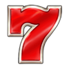 fruit lock 7 red seven symbol