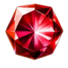 fruit merge megapots red gem symbol