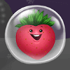 fruit monster christmas strawberry symbol