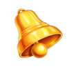 fruits and gold bell symbol