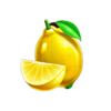 fruits and gold lemon symbol