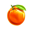 fruits and gold orange symbol