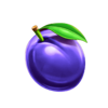fruits and gold plum symbol