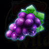 fruits craze on ice blue grapes symbol
