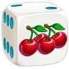 fruits on fire dice cherry symbol