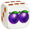 fruits on fire dice plums symbol