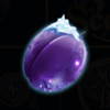 fruits on ice plum symbol