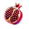 fruity x125 pomegrenate symbol