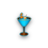 ftv night club blue cocktail symbol