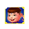 fu double luck diamond explosion boy symbol