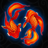 fu dragon fish symbol