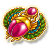 full of treasures scarab symbol