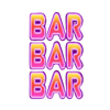 funky disco bar 3 symbol