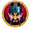game of kings king silver symbol