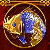 gameart golden dragon fish symbol