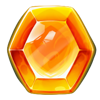 gem fire hexagon symbol