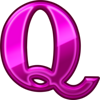 gems and cash hold and win q symbol