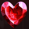 gems gala spin and lock heart symbol