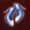 gems gala spin and lock shoes symbol