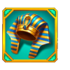 gems of ra pharaoh headdress symbol