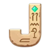 gems of ra stone j symbol