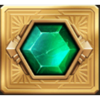 gems of zeus emerald emblem symbol