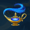 genies gold lamp symbol